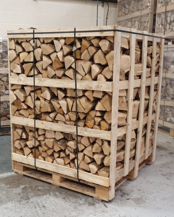 Kiln Dried Birch Logs Crate Kiln Dried Firewood