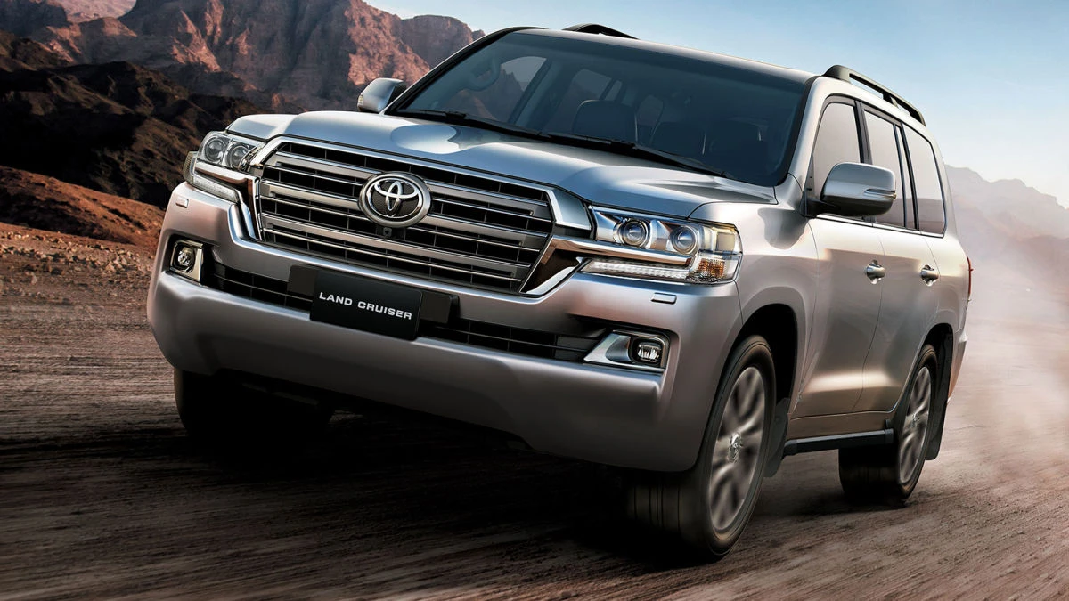 Toyota Land Cruiser 200 Perfil Frente